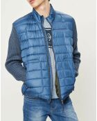 Blouson doudoune Keith Bold Poly bleu