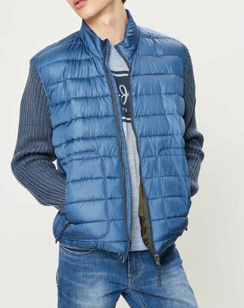 Blouson doudoune Keith Bold Poly bleu