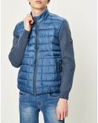 Blouson doudoune Keith Bold Poly bleu