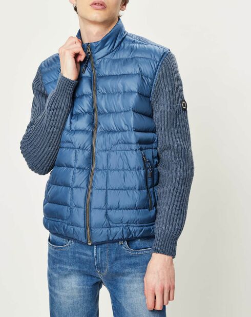 Blouson doudoune Keith Bold Poly bleu