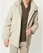 Parka Nick Wax Ottoman beige