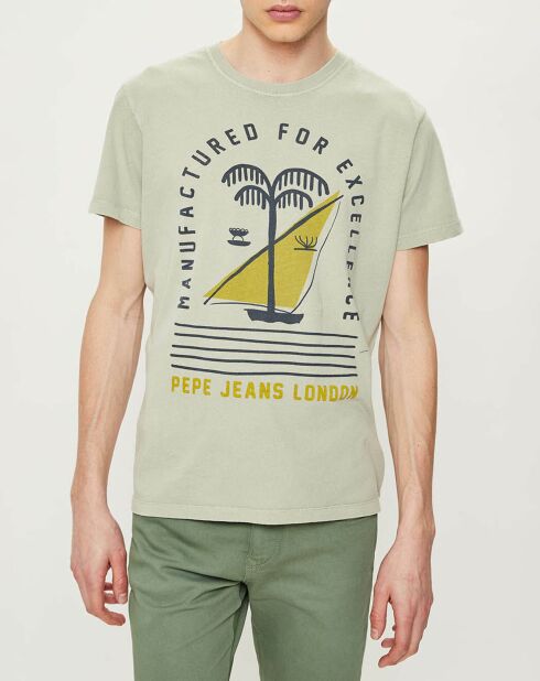 T-Shirt Jonah Palmier kaki