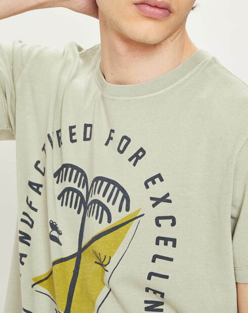 T-Shirt Jonah Palmier kaki