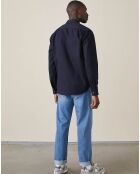 Chemise droite Forest marine