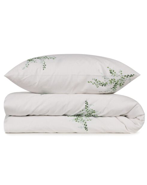 Meltem wit/groen dekbedovertrekset
