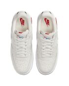 Baskets en Cuir Air Force 1 Fontanka blanches