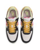 Baskets en Cuir Air Force 1 Fontanka noir/blanc/jaune