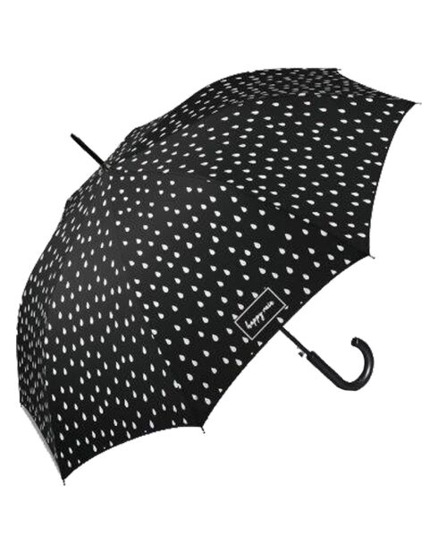 Langer Schirm - Automatische Öffnung - Magische Farben im Kontakt mit dem Regen schwarz
