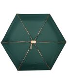 Mini opvouwbare paraplu - Handmatig te openen - Ultralicht en compact groen/goud
