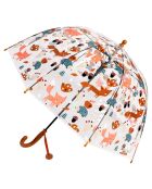 Parapluie - Renard - Ouverture automatique transparent