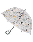 Parapluie - Panda - Ouverture automatique transparent