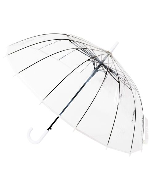 Parapluie cloche - Ouverture automatique transparent