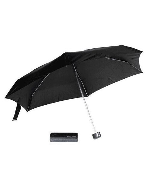 Parapluie pliant - ultra léger - Ouverture manuelle noir
