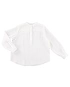 Blouse en Coton Codex neige