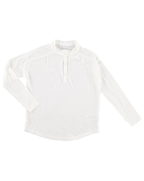 Blouse fine en Coton Turfun écrue