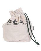 Sac de conservation réutilisable blanc - 19x19x26.5 cm