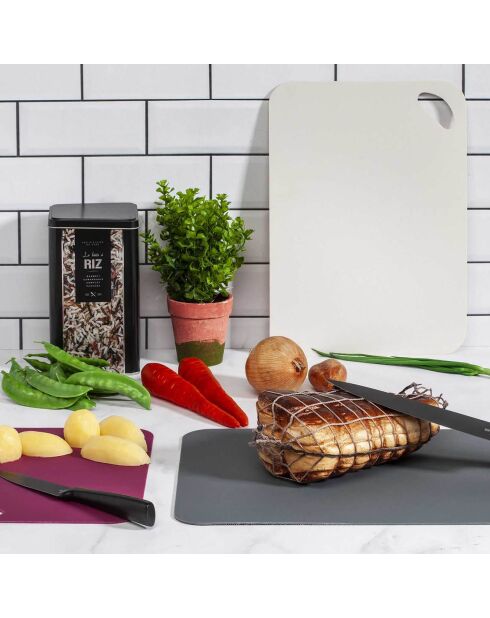 3 Planches à découper souples coloris aléatoire - 38x29 cm