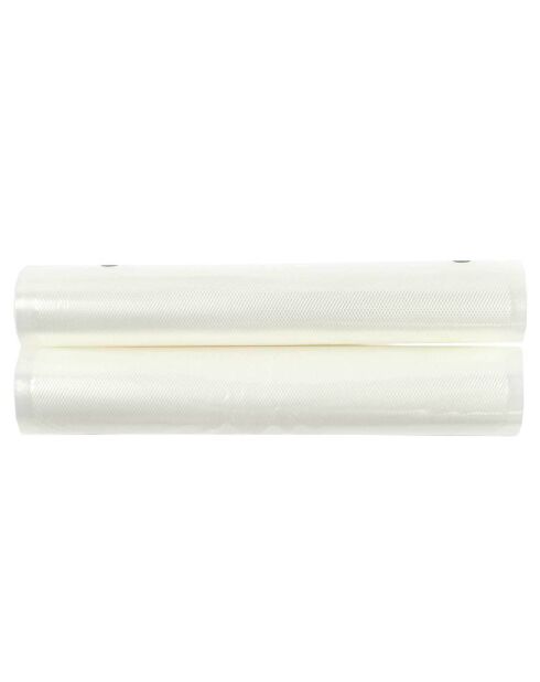 2 Sacs sous-vide alimentaire transparents - 30x28x28 cm