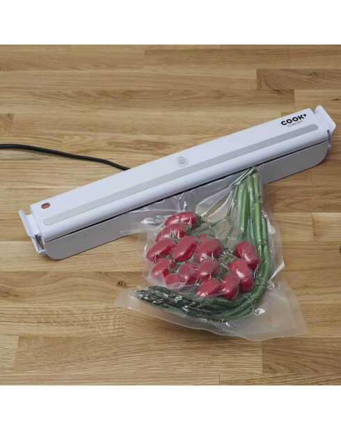 2 Sacs sous-vide alimentaire transparents - 30x28x28 cm