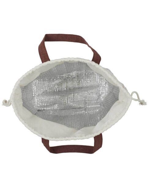 Lunch bag fraicheur coloris aléatoire - 21x31x12 cm