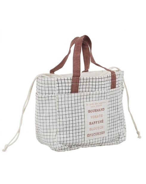 Lunch bag fraicheur coloris aléatoire - 21x31x12 cm