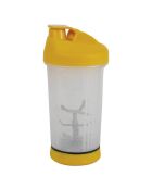 Mixeur à fruits manuel jaune/blanc/transparent - 45 cl