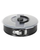 Moule pâtisserie rond charniere couvercle gris - D.28 cm