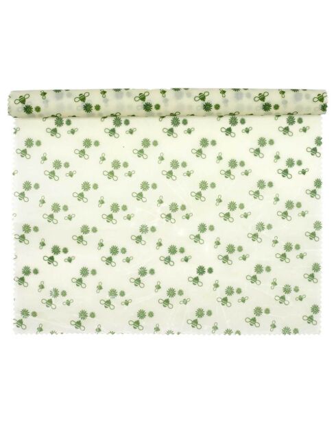 Emballage alimentaire cire abeille rouleau coloris aléatoire - 1 m