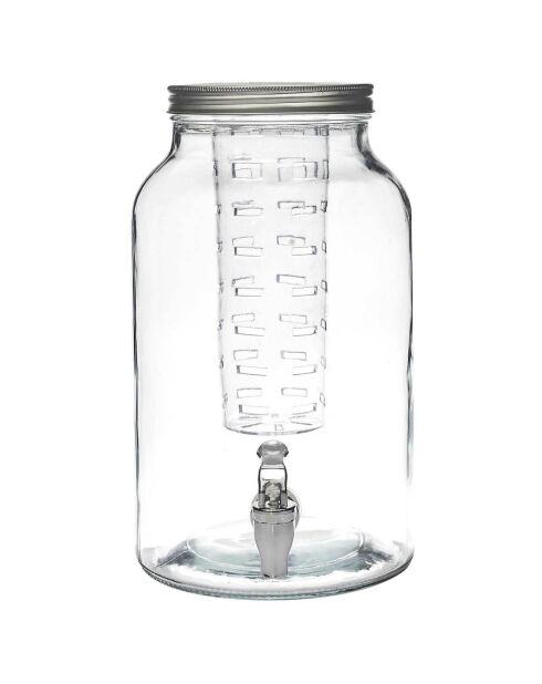 Fontaine avec infuseur transparente - 5.5 L