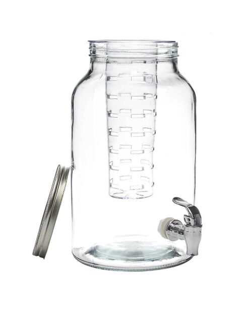 Fontaine avec infuseur transparente - 5.5 L