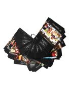 Set à cocktail 5 accessoires et 50 recettes argenté/transparent