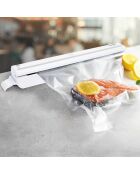 Machine mise sous vide alimentaire blanche - 38 cm