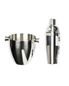 Set à cocktail argenté - 16 pièces