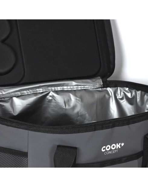 Sac de transport fraicheur enceinte integrée noir - 46x28.5x23 cm