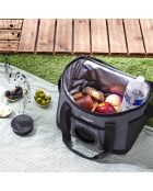Sac de transport fraicheur enceinte integrée noir - 46x28.5x23 cm