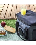 Sac de transport fraicheur enceinte integrée noir - 46x28.5x23 cm