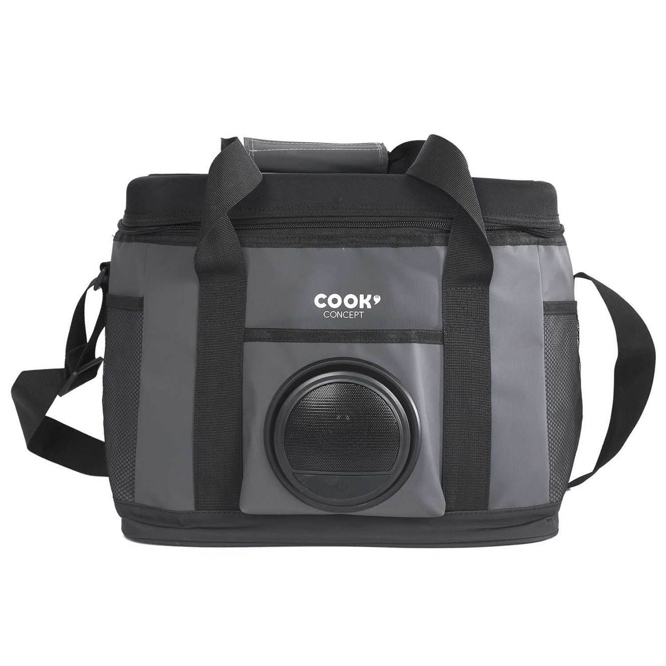 Sac de transport fraicheur enceinte integrée noir - 46x28.5x23 cm