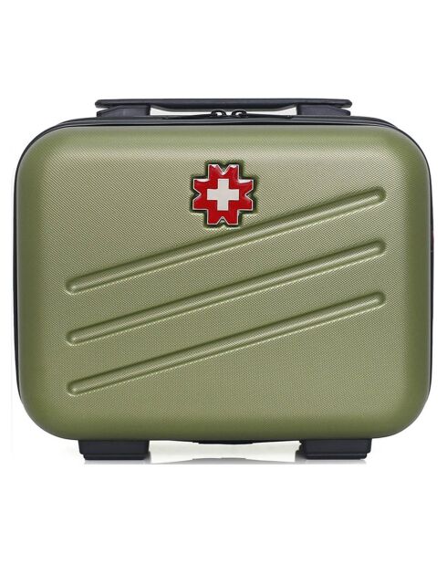 Tocador Zurich verde caqui - 23x30x16 cm