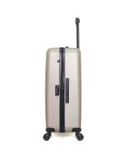 Valise Long Séjour 4 roues doubles Zurich 75 cm beige