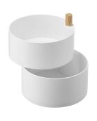 Scatola accessori Tosca bianco intenso - 14,5x14,5x15,5 cm