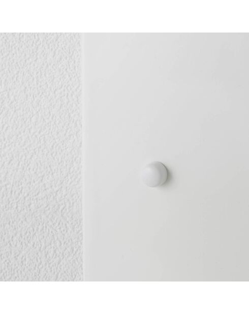 Soporte de pared blanco Tower - 60 x 8,5 x 18 cm