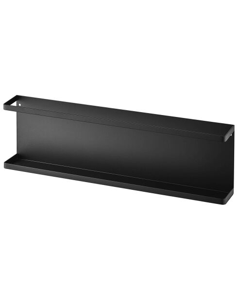 Soporte de pared tipo torre negro - 60 x 8,5 x 18 cm