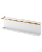 Support mural Tosca blanc - 62.5x9.5x18 cm