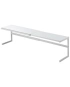 Étagère de cuisine extensible Tower blanche - 54x22.5x25 cm