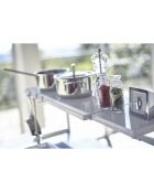 Étagère de cuisine extensible Tower blanche - 54x22.5x25 cm