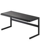 Étagère de cuisine extensible Tower noire - 54x22.5x25 cm