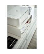 Meuble de rangement pour imprimante Tower blanc - 48x37x19 cm