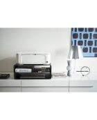 Meuble de rangement pour imprimante Tower noir - 48x37x19 cm