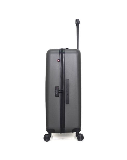 Kabinenkoffer XXS 4 Doppelräder Zurich 42 cm dunkelgrau