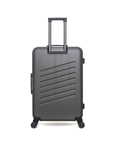 Kabinenkoffer XXS 4 Doppelräder Zurich 42 cm dunkelgrau